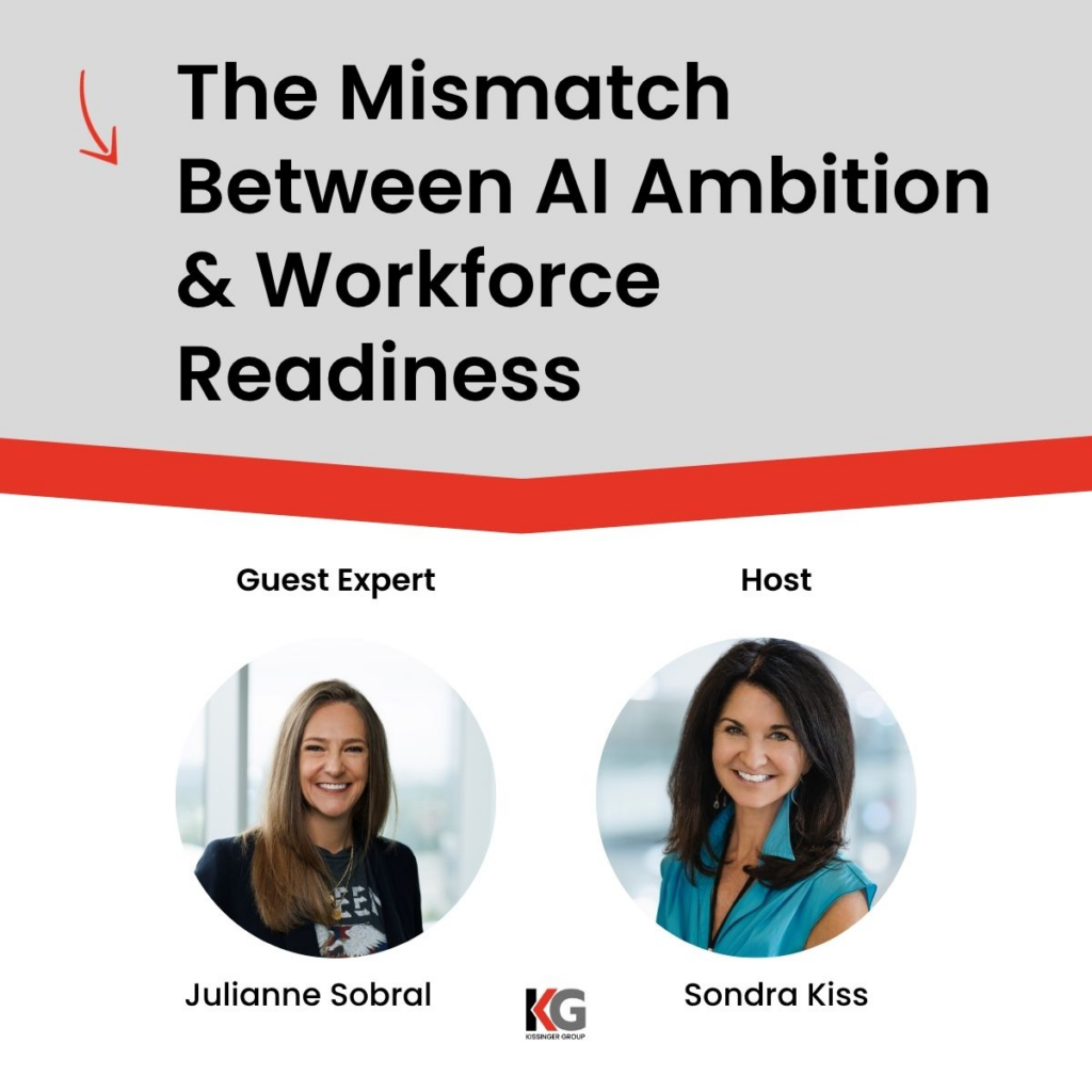 Julianne Sobral discusses the mismatch between AI Ambition and Workforce Readiness