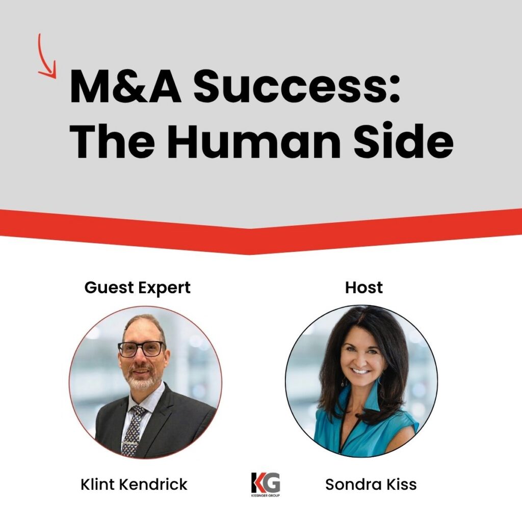 Klint Kendrick, M&A expert speaks on this episode of Change Lab.