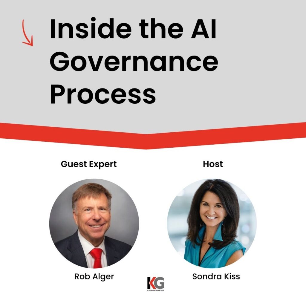 Rob Alger explains AI governance at scale.